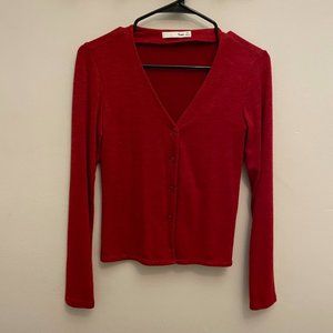 Aritzia Wilfred Free PERNILLE Long Sleeve Sweater